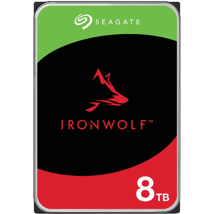 Seagate IronWolf ST8000VN002 8 TB 3.5 pulg. NAS SATA III Seagate IronWolf ST8000VN002 8 TB 3.5 pulg. NAS SATA III